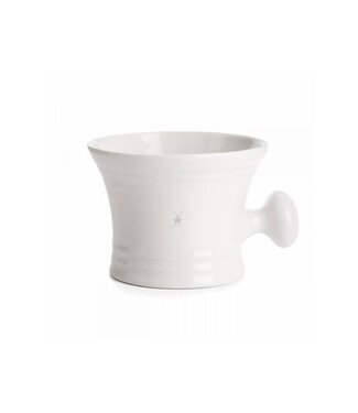 Muhle Witte scheerkom met handvat