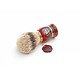 super badger scheerkwast - donkerrood - S