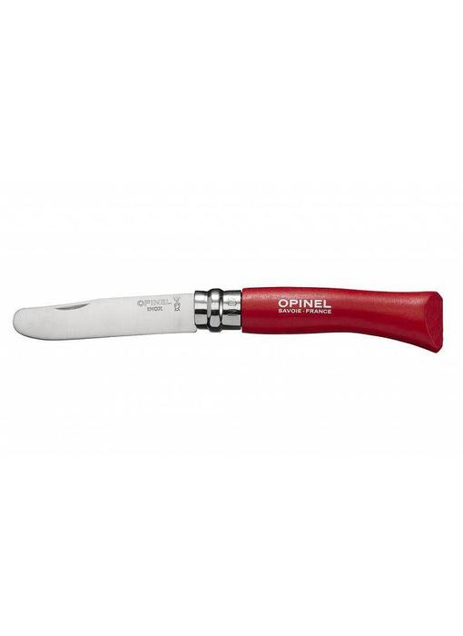 Opinel N°07 'My First Opinel' rood