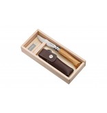 Opinel N°08 olijfhout met etui