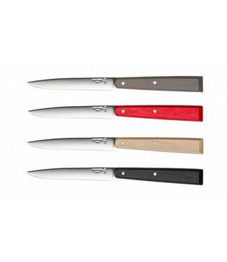 Opinel tafelmessen met gekleurde heften ('Loft')