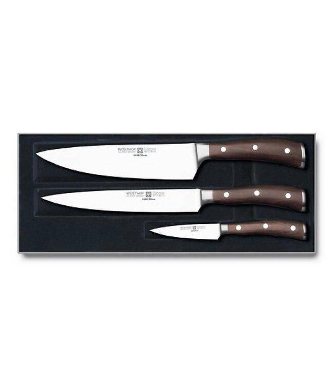 Wusthof Ikon messenset 3-delig
