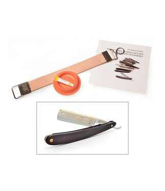 Beginnerspakket open scheermes - cocobolo 5/8