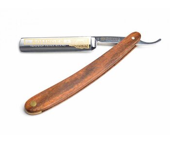 Dovo open scheermes 5/8 Prima Klang - koolstofstaal - bocote