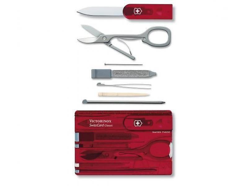 Victorinox SwissCard - rood