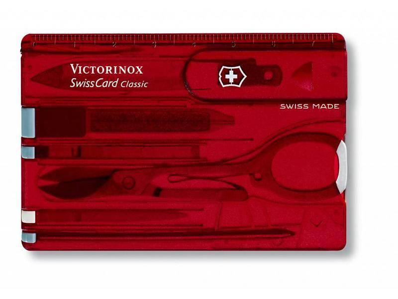 Victorinox SwissCard - rood