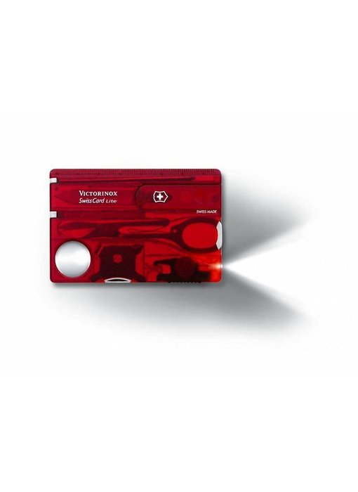 Victorinox SwissCard Lite - rood