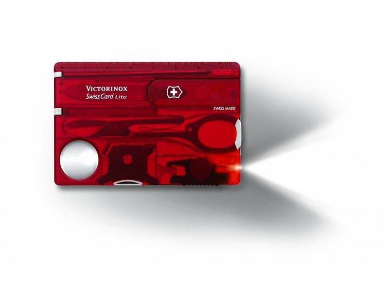 Victorinox SwissCard Lite - rood