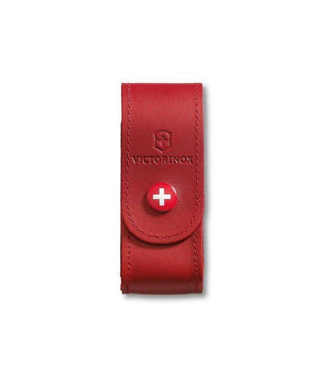 Victorinox Opbergtasje rood leder