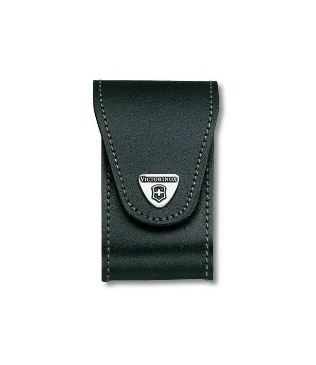 Victorinox opbergtasje zwart leder