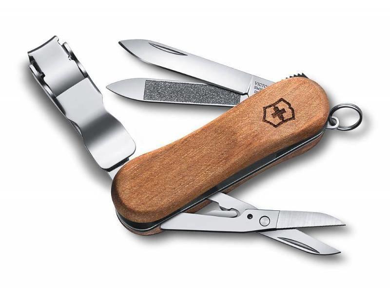 Victorinox Nail Clip Wood 580