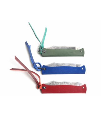 M.C.Cognet Douk-Douk groot rvs met etui en wetstaal