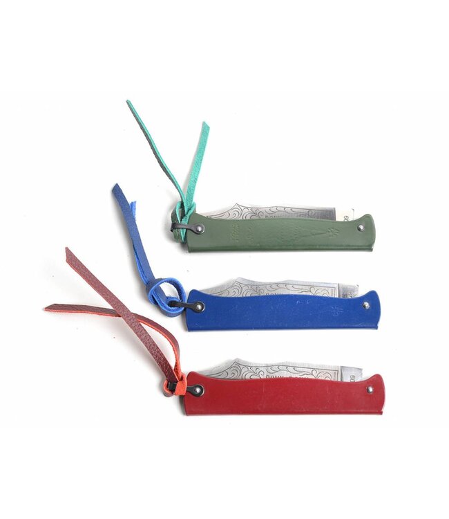 M.C.Cognet Douk-Douk groot rvs met etui en wetstaal