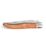 Laguiole en Aubrac 12cm jeneverbes - met enkel eindstuk - mat