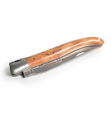 Laguiole en Aubrac 12cm jeneverbes - met enkel eindstuk - mat