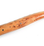 Laguiole en Aubrac 12cm jeneverbes - met enkel eindstuk - mat Laguiole en Aubrac 12cm jeneverbes - met enkel eindstuk - mat