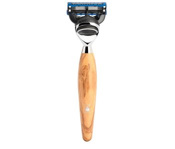 Muhle Kosmo Gillette® Fusion5™ scheerapparaat - olijfhout