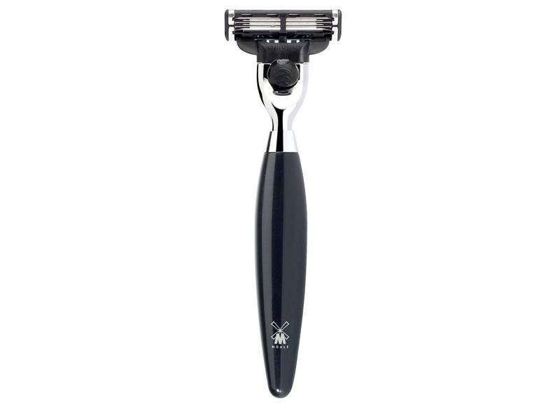 Muhle Kosmo Gillette® Mach3® scheerapparaat - zwart edelhars