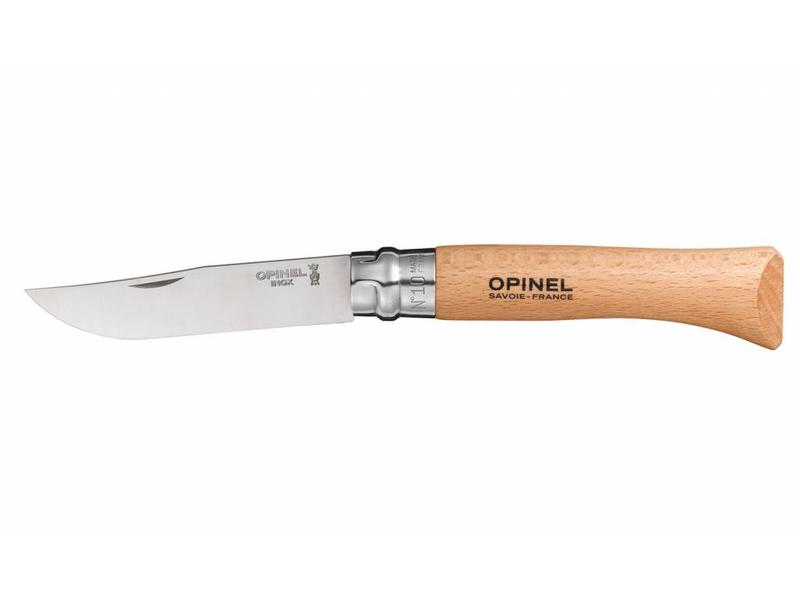 Opinel zakmes N°10 roestvrij staal