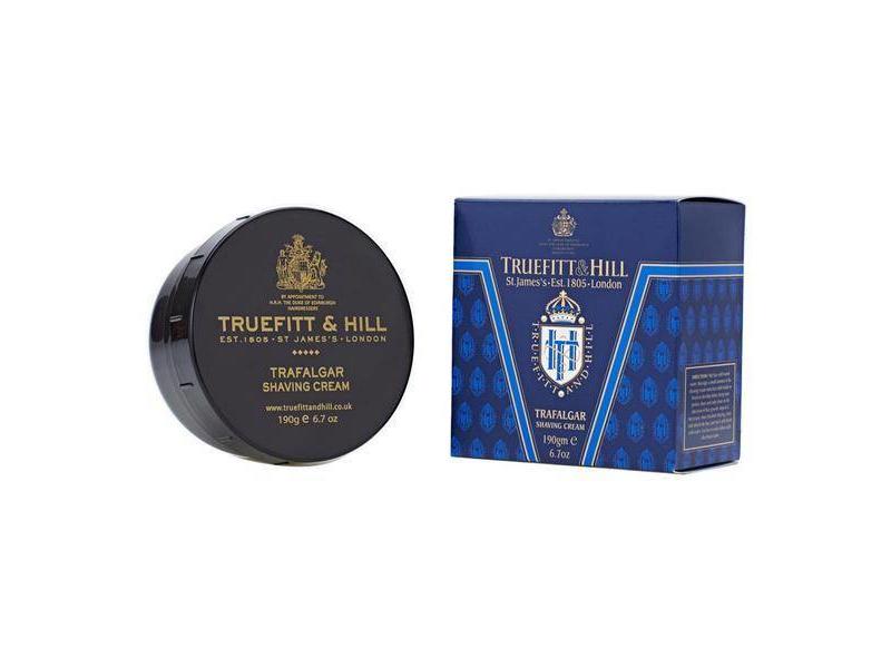 Truefitt & Hill Trafalgar scheercreme in mooie zwarte kom