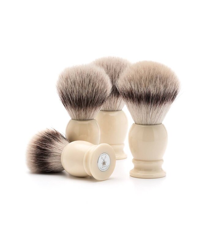 Muhle silvertip fibre scheerkwast - wit - 23 mm - L