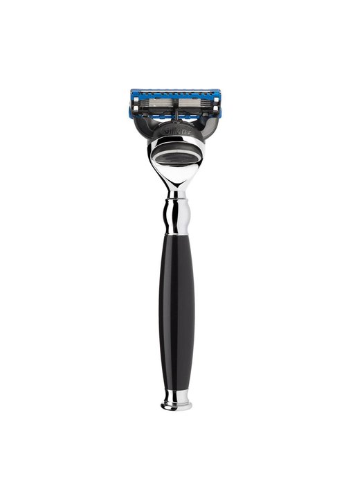 Muhle Sophist Gillette® Fusion5™ scheerapparaat - zwart edelhars