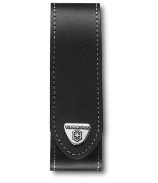 Victorinox opbergtasje zwart leder - voor Ranger Wood