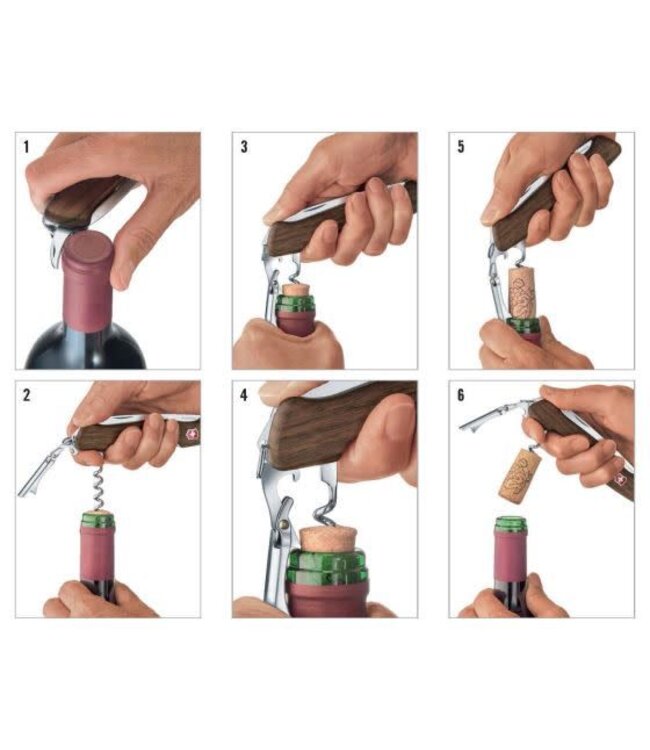 Victorinox Wine Master - Olijfhout