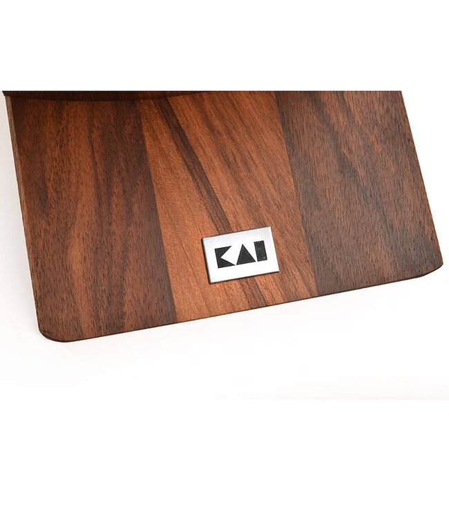 Kai messenblok in walnoothout voor 8 messen - DM 0810