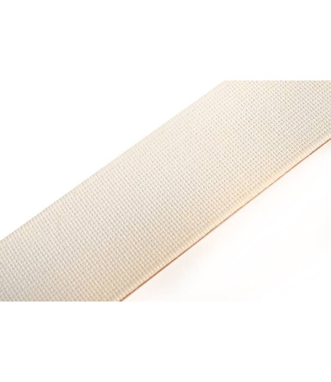 Herold rundslederen hangriem met canvaszijde