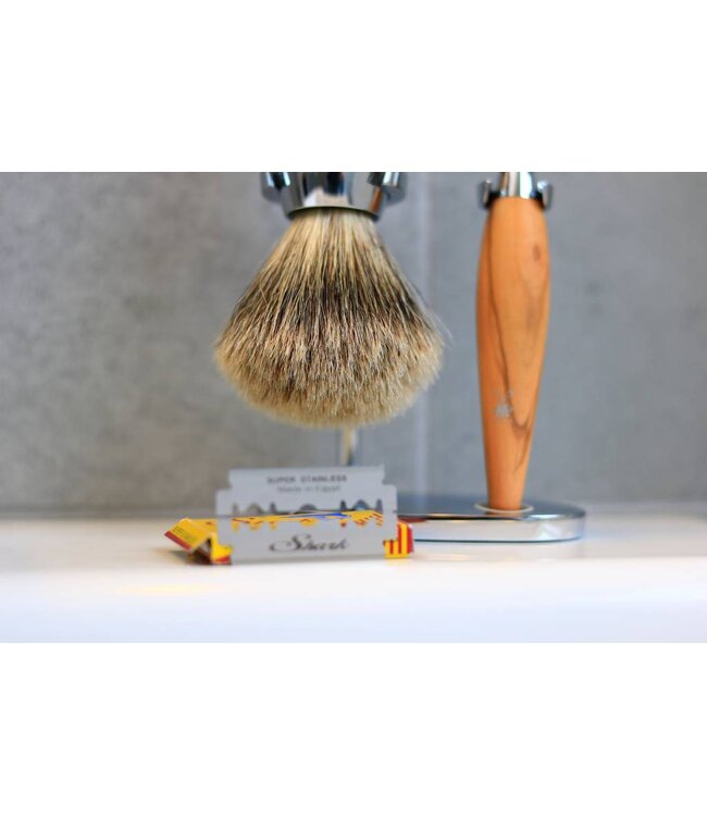 Muhle Kosmo safety razor - olijfhout