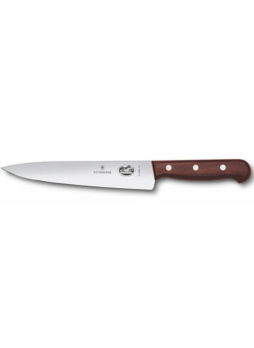 VICTORINOX Vlees/koksmes - met houten heft - 19 cm