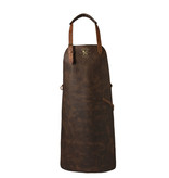 Crafted schort cognac leder