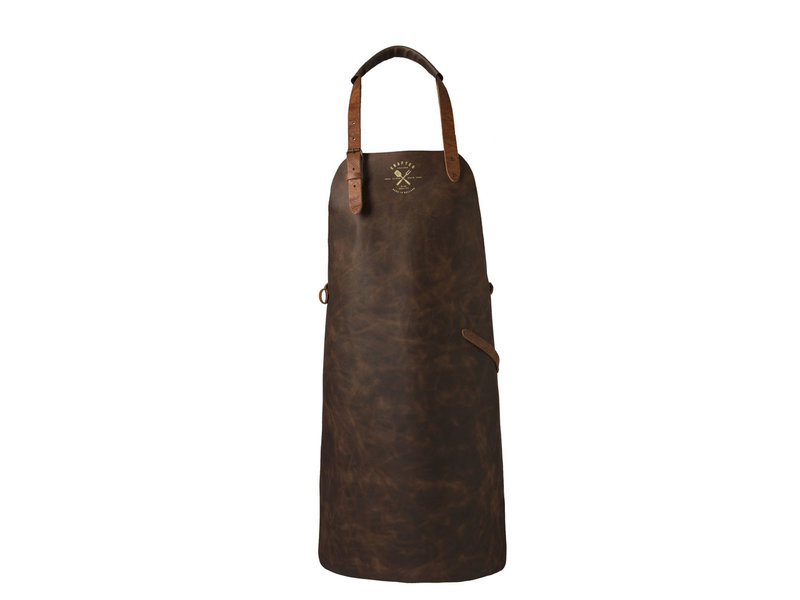 Crafted schort cognac leder
