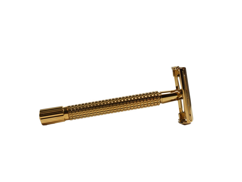 Timor safety razor butterfly - gold plated