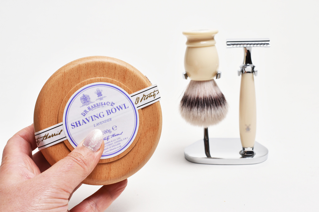 Inspiratie: vrouwelijke safety razor-sets