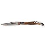 Laguiole en Aubrac 12cm croute d'ivoire de mammouth met kurkentrekker