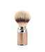 Muhle Traditional scheerset in rosé goud - safety razor - kwast silvertip fibre
