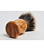 Gentleman Barbier Silvertip kwast in olijfhout nr. 12