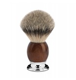 Muhle Sophist scheerset in ironwood - Gillette® Fusion5™ - kwast silvertip dassenhaar