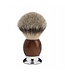 Muhle Sophist scheerset in ironwood - Gillette® Fusion5™ - kwast silvertip dassenhaar