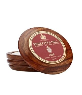 Truefitt & Hill Scheerzeep in handgemaakte houten scheerkom - 1805 - 100gram