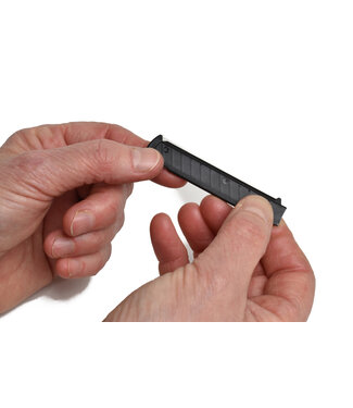 Erbe Zwart Shavette houdertje voor lange mesjes (alleen voor Wasa-shavette)