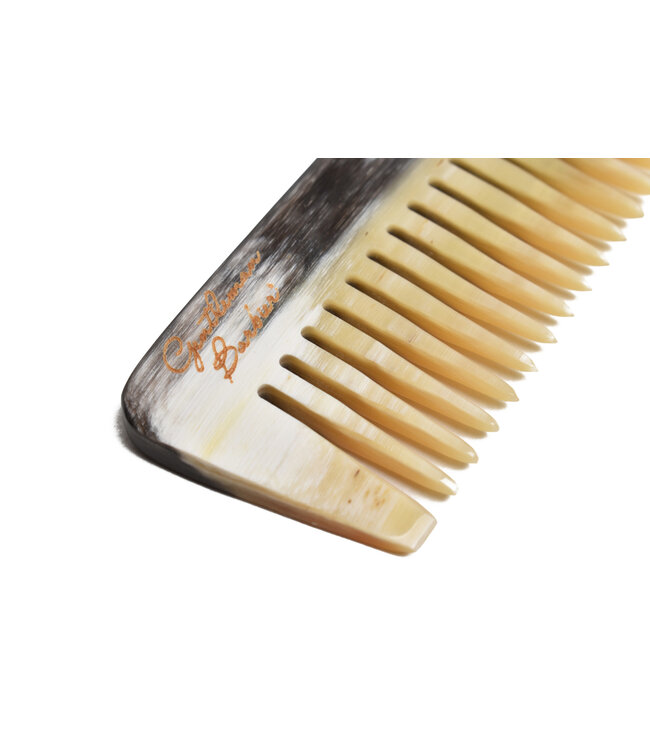 Gentleman Barbier kam hoorn 14.5cm grof en fijne tanden