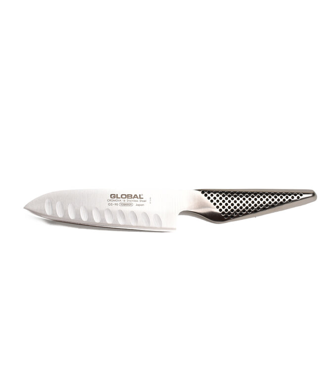 Global GS-90 santoku met kuiltjes 13cm