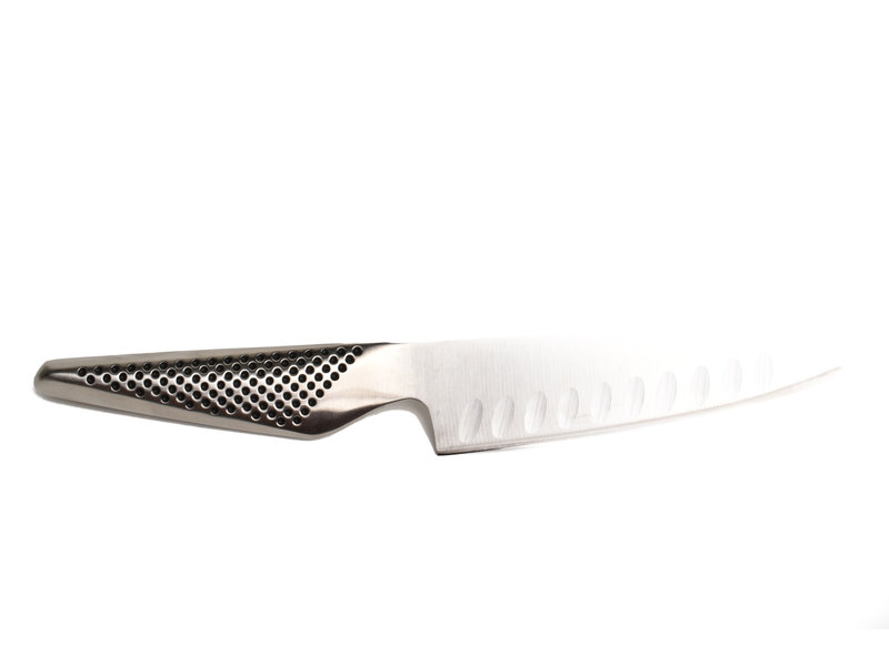 Global GS90 santoku met kuiltjes 13cm