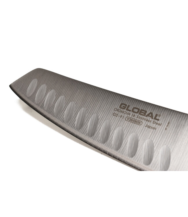Global GS-91 groentenmes met kuiltjes 14cm