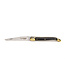 Laguiole en Aubrac 9cm geperste hoorn - messing eindstukken - glanzend