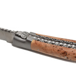 Laguiole en Aubrac 12cm jeneverbes - spiraal - mat