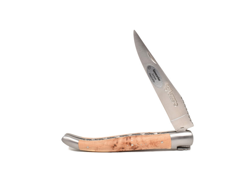 Laguiole en Aubrac 12cm jeneverbes - spiraal - mat